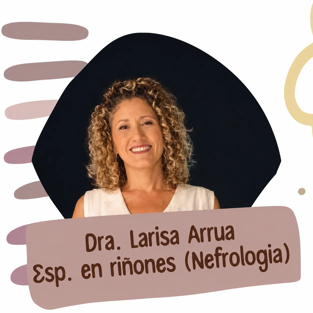 Larisa Arrua, Nefrología en el IAP